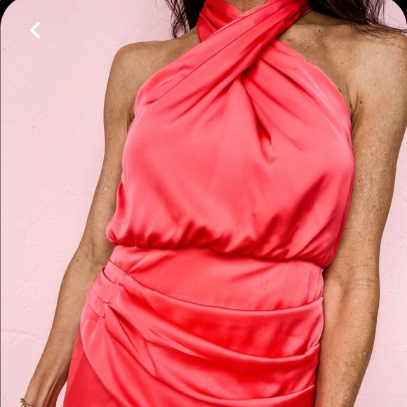 NWT Boutique Cross Neck Dress - Picture 2 of 6